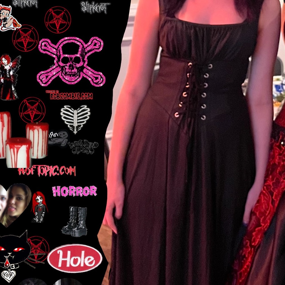 Super rare vintage lip service gown